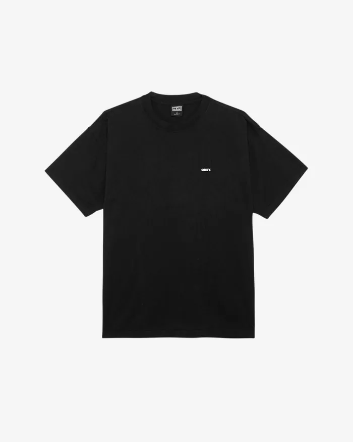 Men BOLD III HEAVYWEIGHT TSHIRT Silver Grey OBEY Clothing TSHIRTS