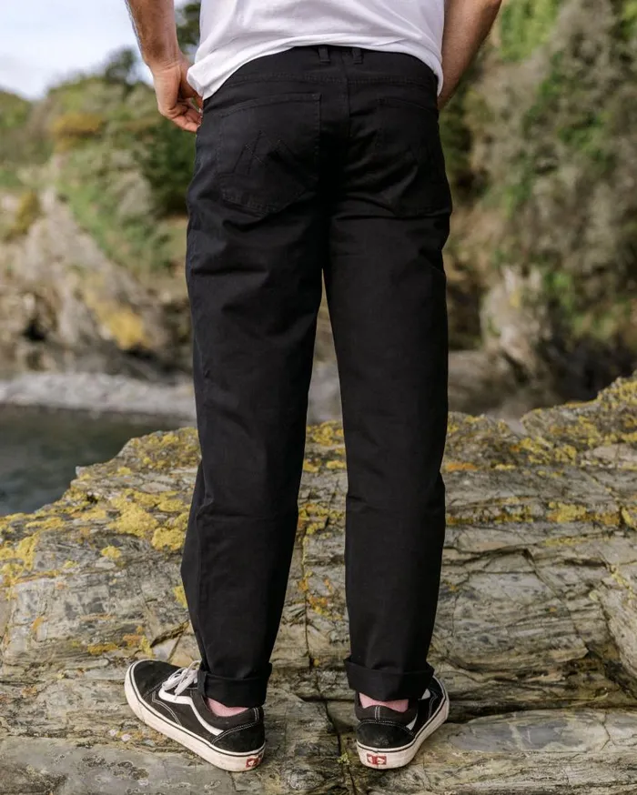 Men Bottoms Passenger 365 5 Pocket Trouser Black Black