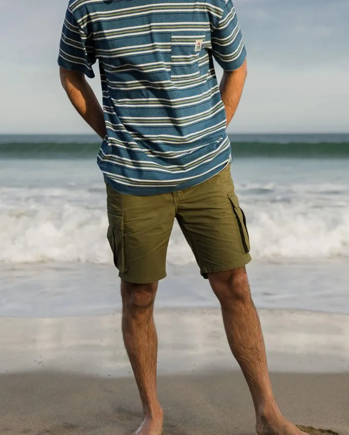 Men Bottoms Passenger Adventurer Cargo Short Khaki Khaki