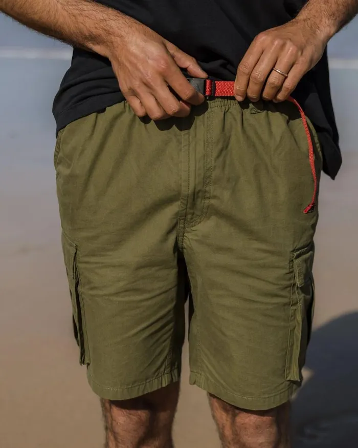 Men Bottoms Passenger Adventurer Cargo Short Khaki Khaki