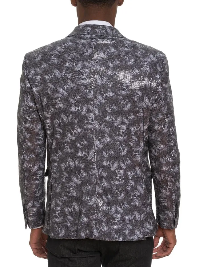 Men CALO SEQUIN BLAZER Black Robert Graham Blazers