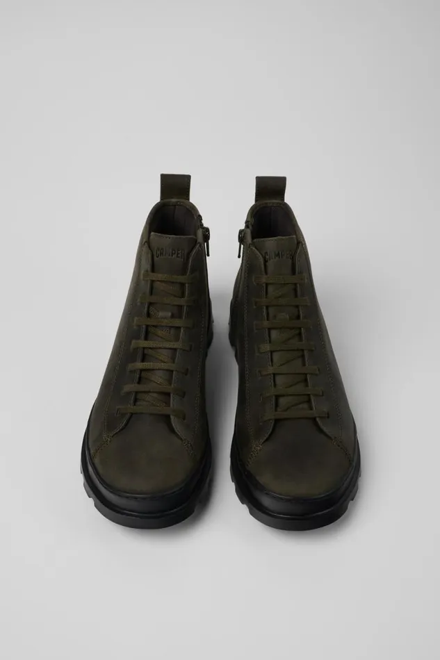 Men Camper Ankle Boots Brutus Dark Green Ankle Boot Men Camper Ankle Boots Brutus Dark Green Ankle Boot