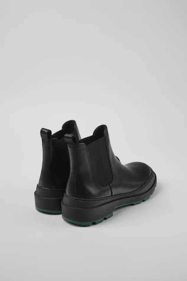 Men Camper Ankle Boots Brutus Trek MICHELIN Black Leather Ankle Boots Men Camper Ankle Boots Brutus Trek MICHELIN Black Leather Ankle Boots