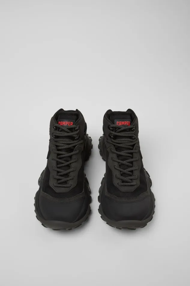 Men Camper Ankle Boots Karst Trek GORETEX Black And Gray Ankle Boots Men Camper Ankle Boots Karst Trek GORETEX Black And Gray Ankle Boots