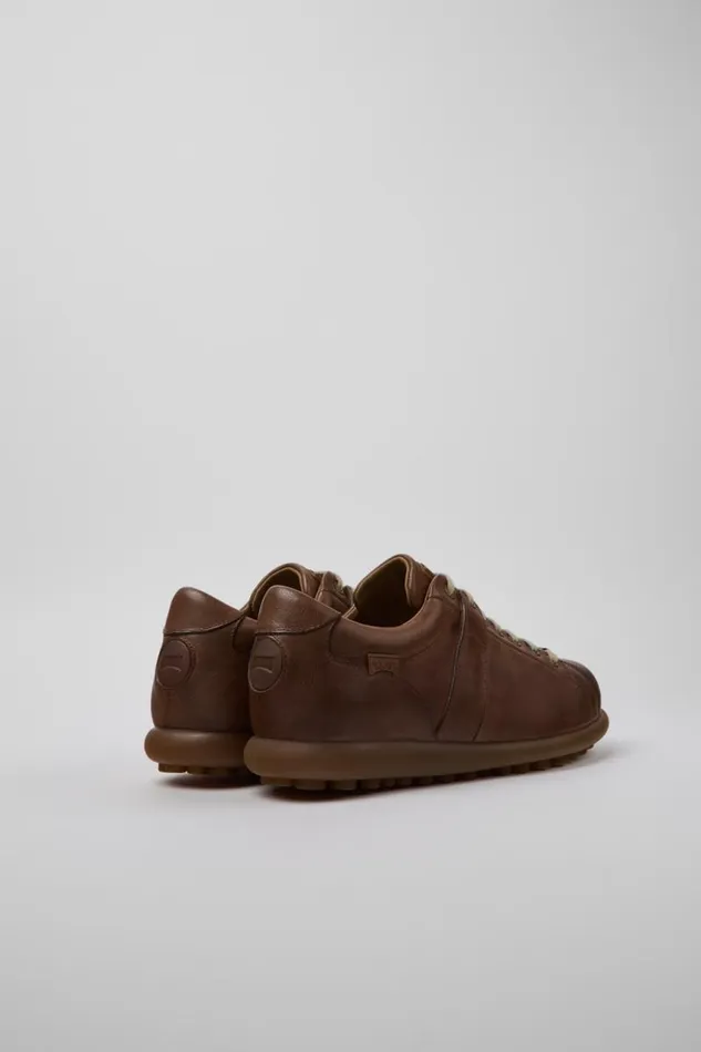 Men Camper Casual Shoes Pelotas Brown Leather Shoes Men Camper Casual Shoes Pelotas Brown Leather Shoes