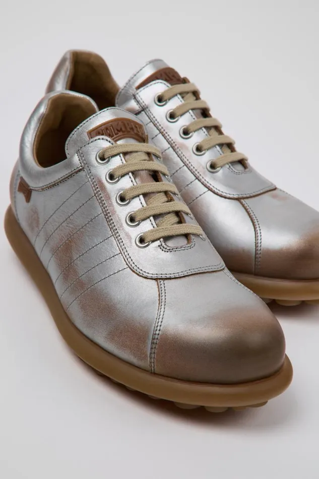 Men Camper Casual Shoes Pelotas Multicolor Leather Shoe