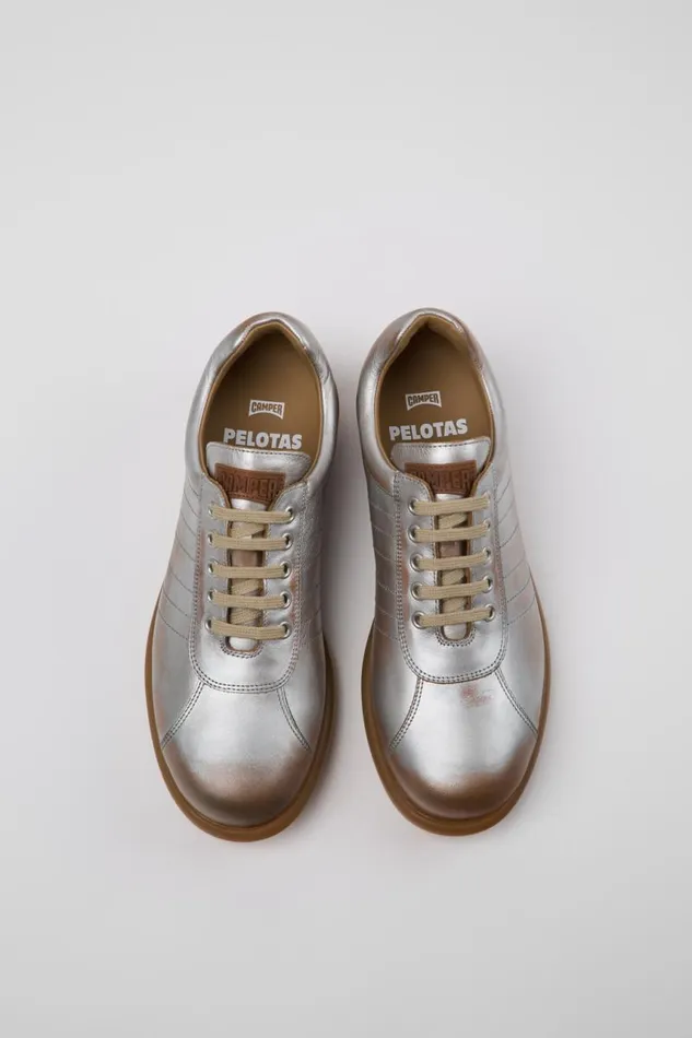 Men Camper Casual Shoes Pelotas Multicolor Leather Shoe