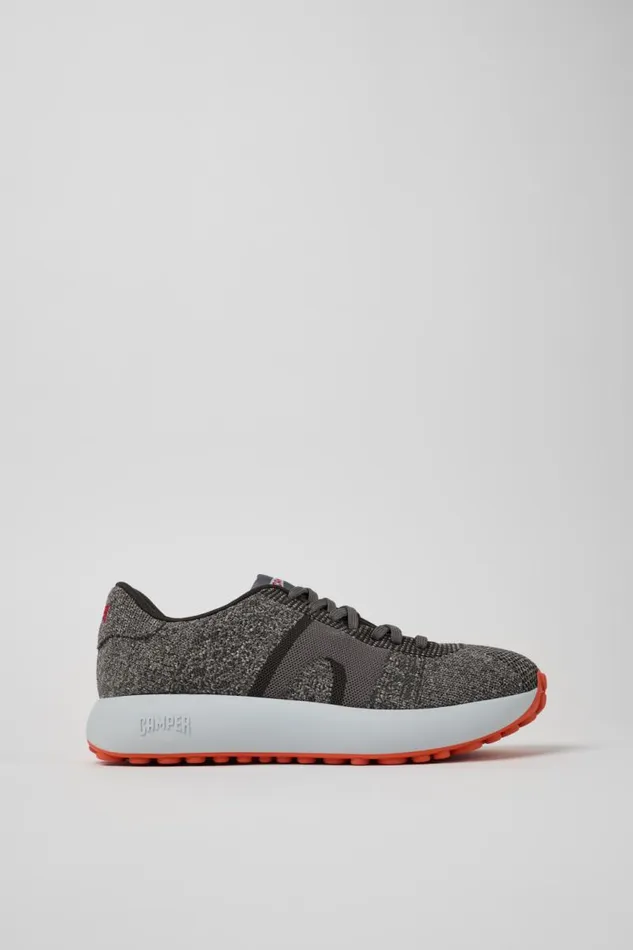 Men Camper Non Leather Shoes Pelotas Athens Gray Textile Sneaker Men Camper Non Leather Shoes Pelotas Athens Gray Textile Sneaker