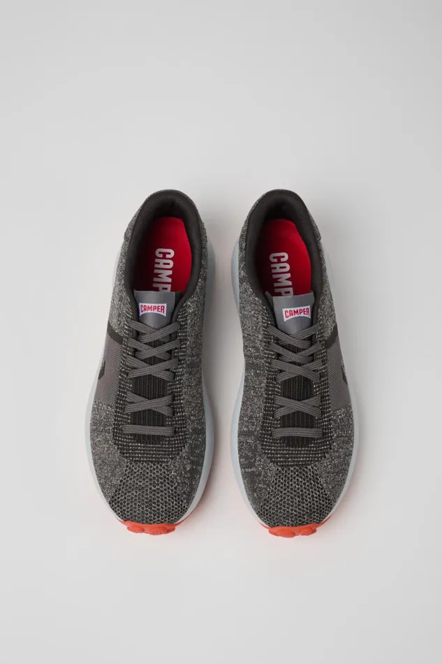 Men Camper Non Leather Shoes Pelotas Athens Gray Textile Sneaker Men Camper Non Leather Shoes Pelotas Athens Gray Textile Sneaker