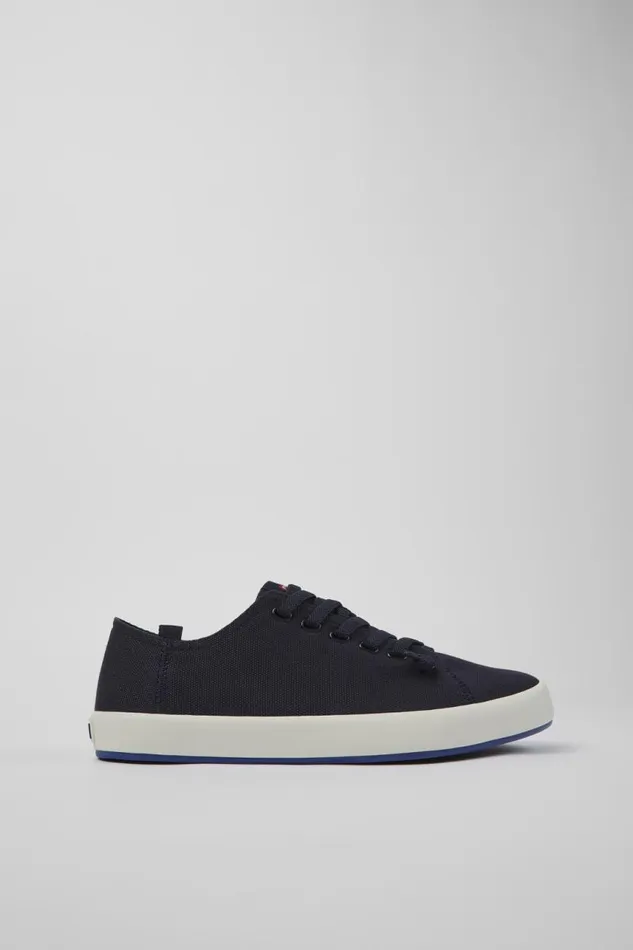 Men Camper Sneakers Andratx Blue Textile Sneaker Men Camper Sneakers Andratx Blue Textile Sneaker