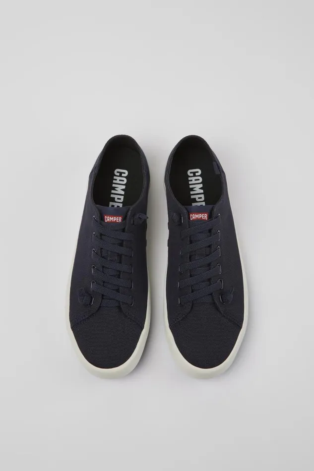 Men Camper Sneakers Andratx Blue Textile Sneaker Men Camper Sneakers Andratx Blue Textile Sneaker