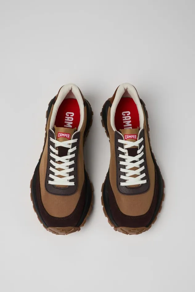 Men Camper Sneakers Drift Trail VIBRAM Brown TextileNubuck Sneaker Men Camper Sneakers Drift Trail VIBRAM Brown TextileNubuck Sneaker