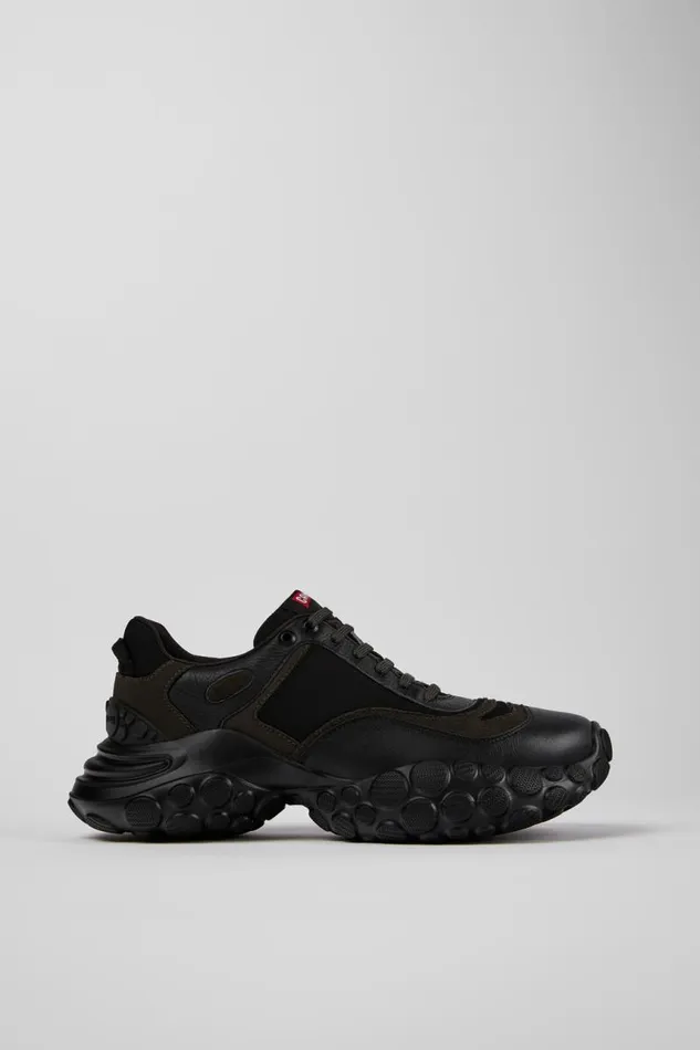 Men Camper Sneakers Pelotas Mars Black TextileLeather Sneaker Men Camper Sneakers Pelotas Mars Black TextileLeather Sneaker