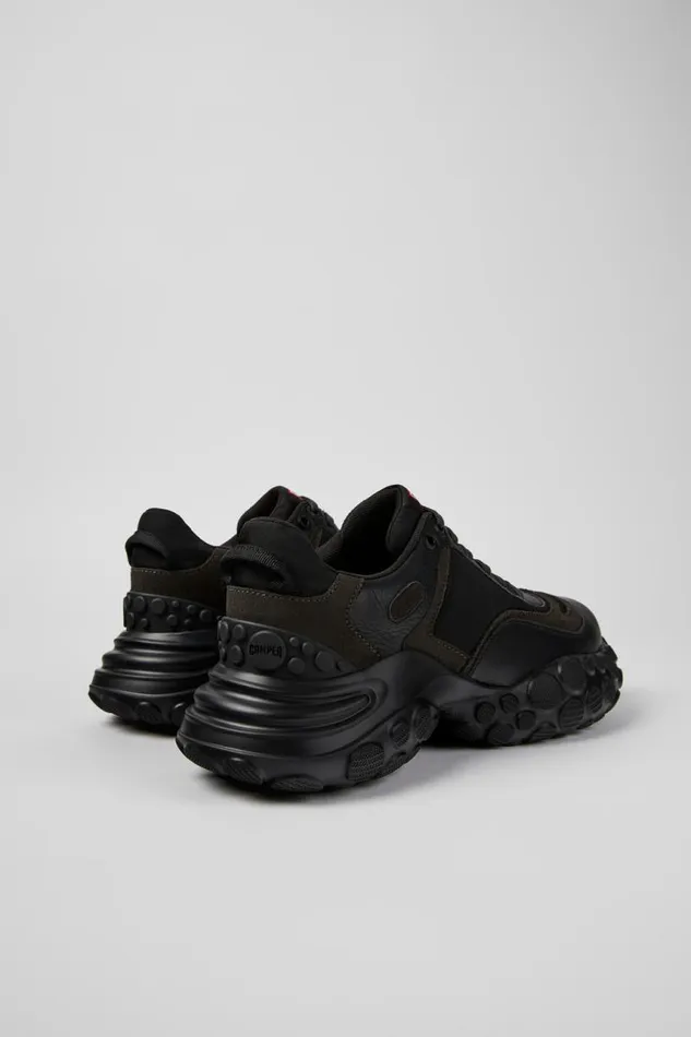 Men Camper Sneakers Pelotas Mars Black TextileLeather Sneaker Men Camper Sneakers Pelotas Mars Black TextileLeather Sneaker