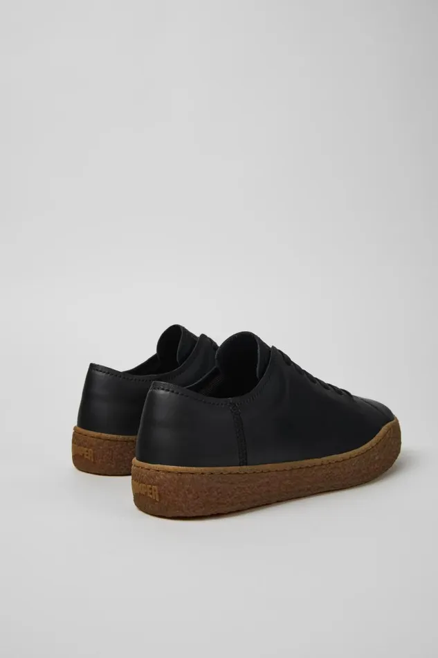 Men Camper Sneakers Peu Terreno Black Leather Shoes Men Camper Sneakers Peu Terreno Black Leather Shoes
