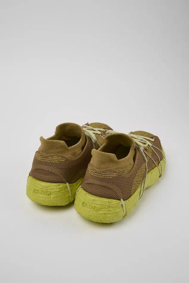 Men Camper Sneakers ROKU Brownish Yellow Sneaker Men Camper Sneakers ROKU Brownish Yellow Sneaker