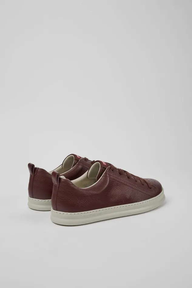 Men Camper Sneakers Runner Burgundy Leather Sneakers Men Camper Sneakers Runner Burgundy Leather Sneakers