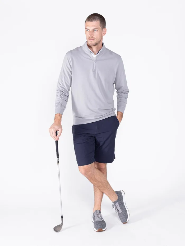 Men Cloud French Terry Quarter Zip Tasc Performance Quarter Zips