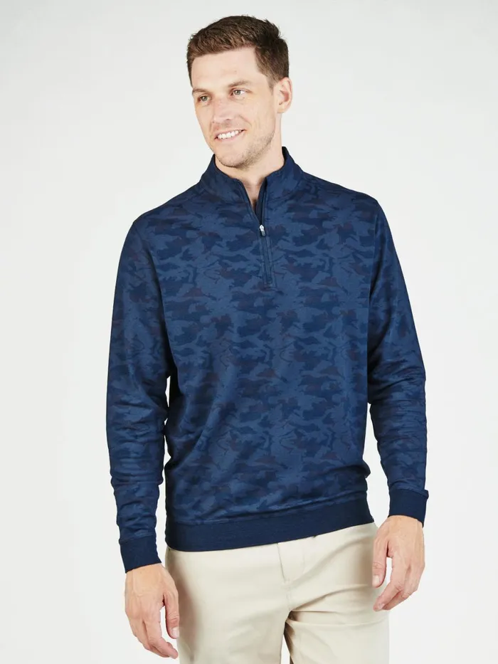 Men Cloud French Terry Quarter Zip Tasc Performance Quarter Zips