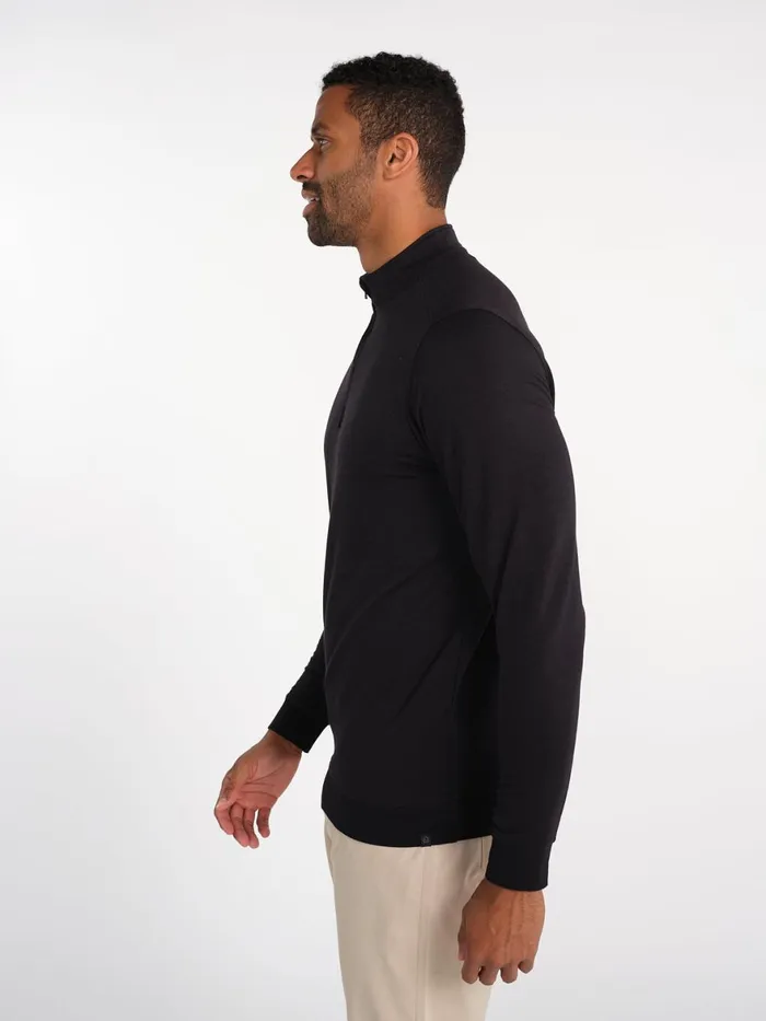 Men Cloud French Terry Quarter Zip Tasc Performance Quarter Zips