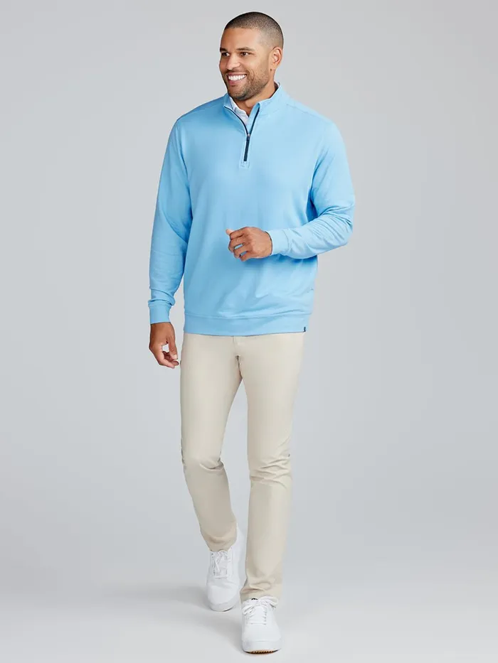 Men Cloud French Terry Quarter Zip Tasc Performance Quarter Zips