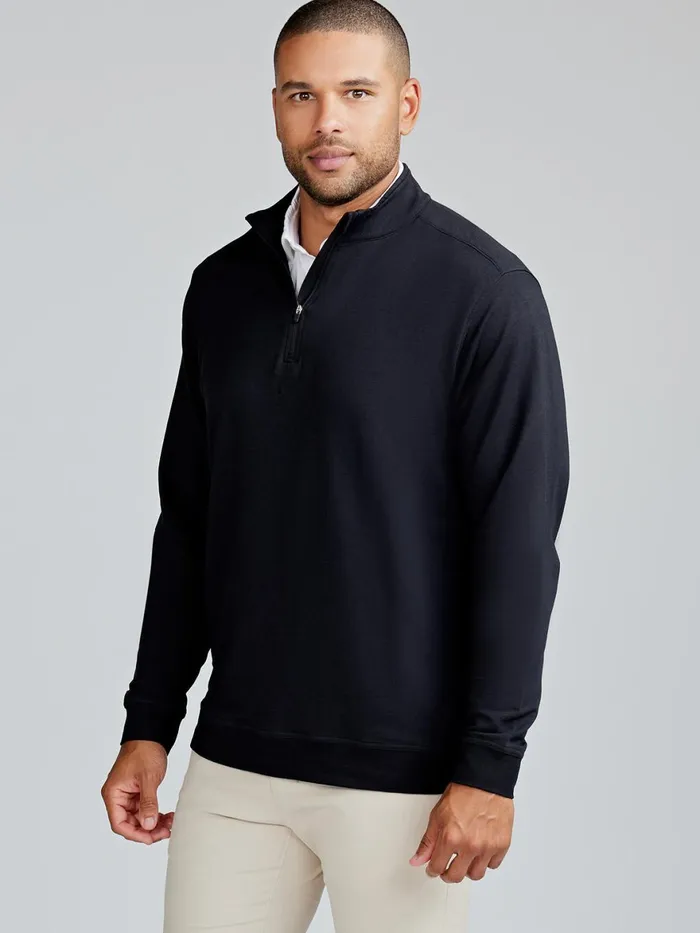 Men Cloud French Terry Quarter Zip Tasc Performance Quarter Zips