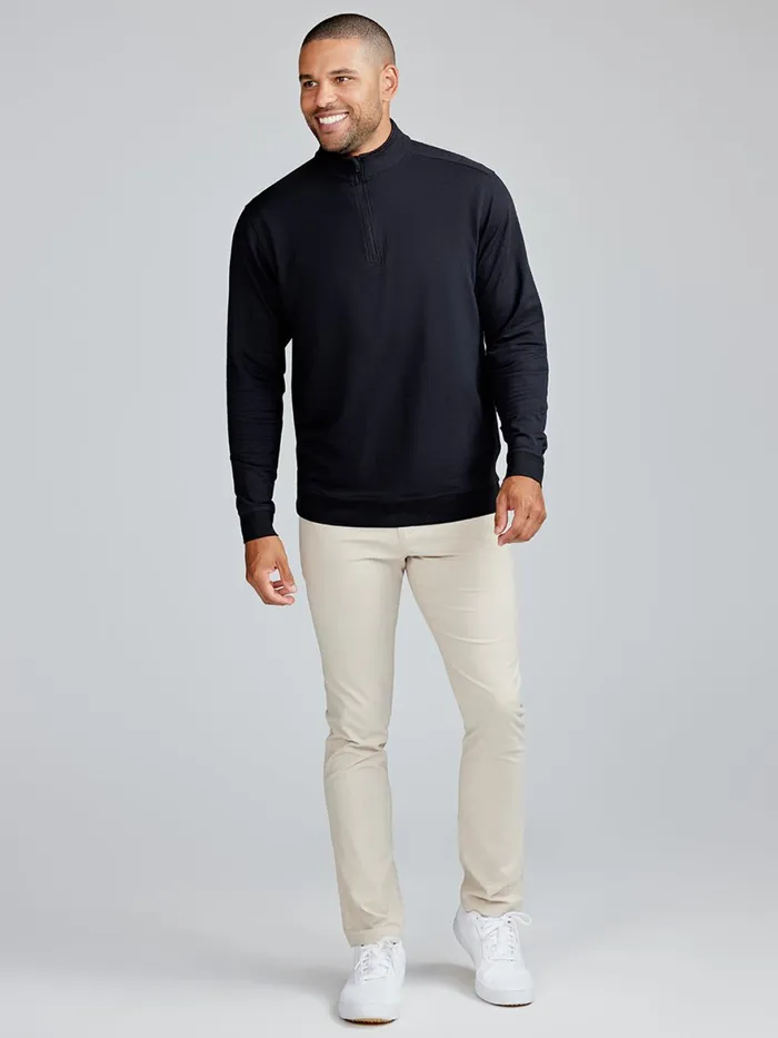 Men Cloud French Terry Quarter Zip Tasc Performance Quarter Zips