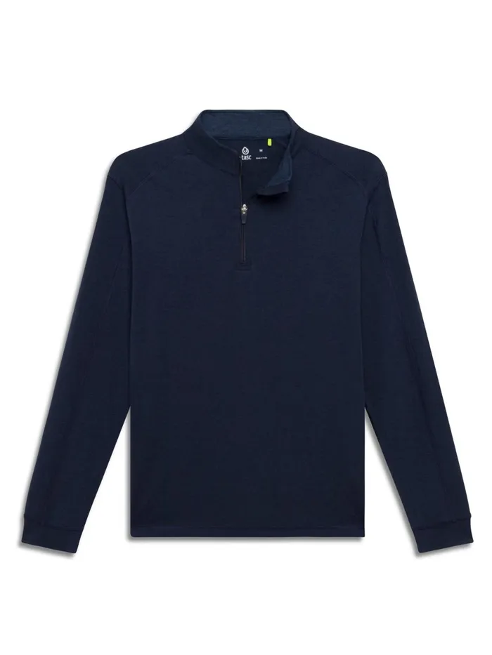 Men Cloud French Terry Quarter Zip Tasc Performance Quarter Zips