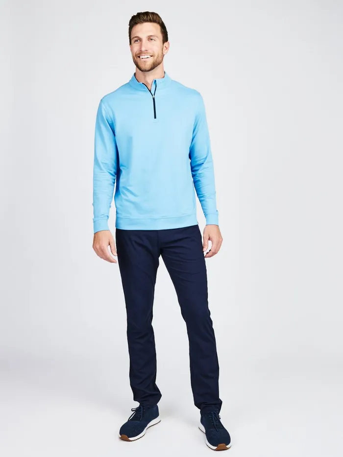 Men Cloud French Terry Quarter Zip Tasc Performance Quarter Zips