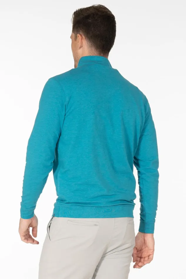 Men Cloud French Terry Quarter Zip Tasc Performance Quarter Zips