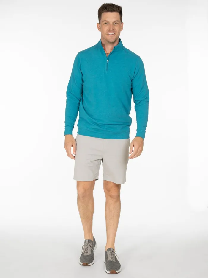 Men Cloud French Terry Quarter Zip Tasc Performance Quarter Zips
