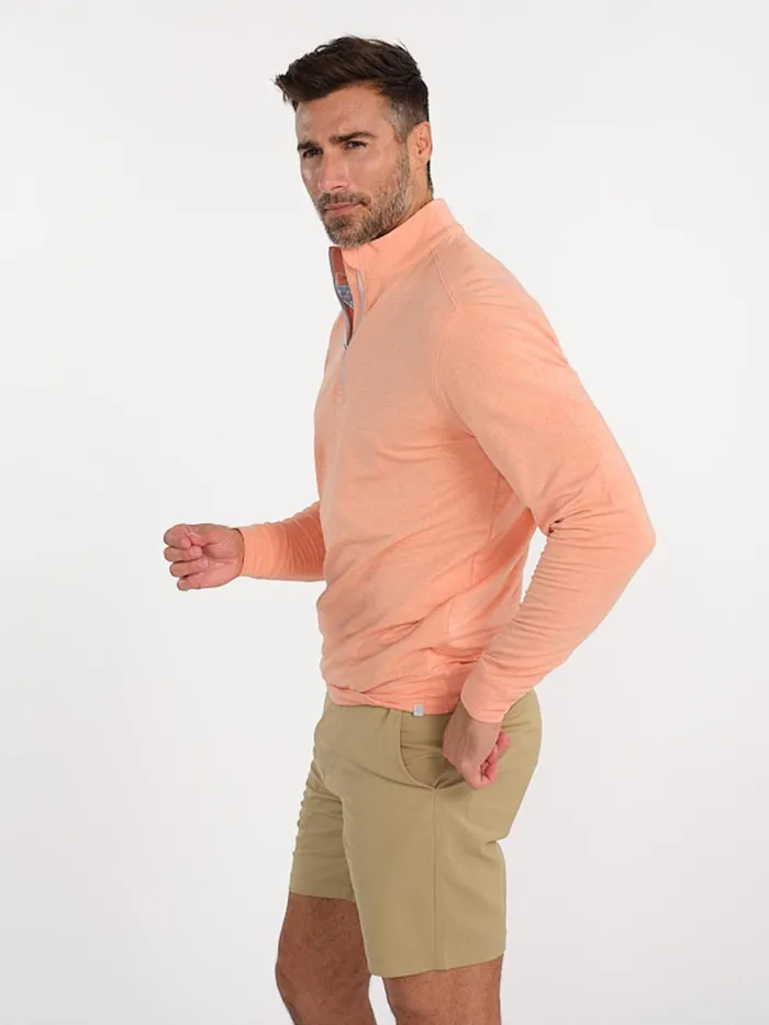 Men Cloud French Terry Quarter Zip Tasc Performance Quarter Zips