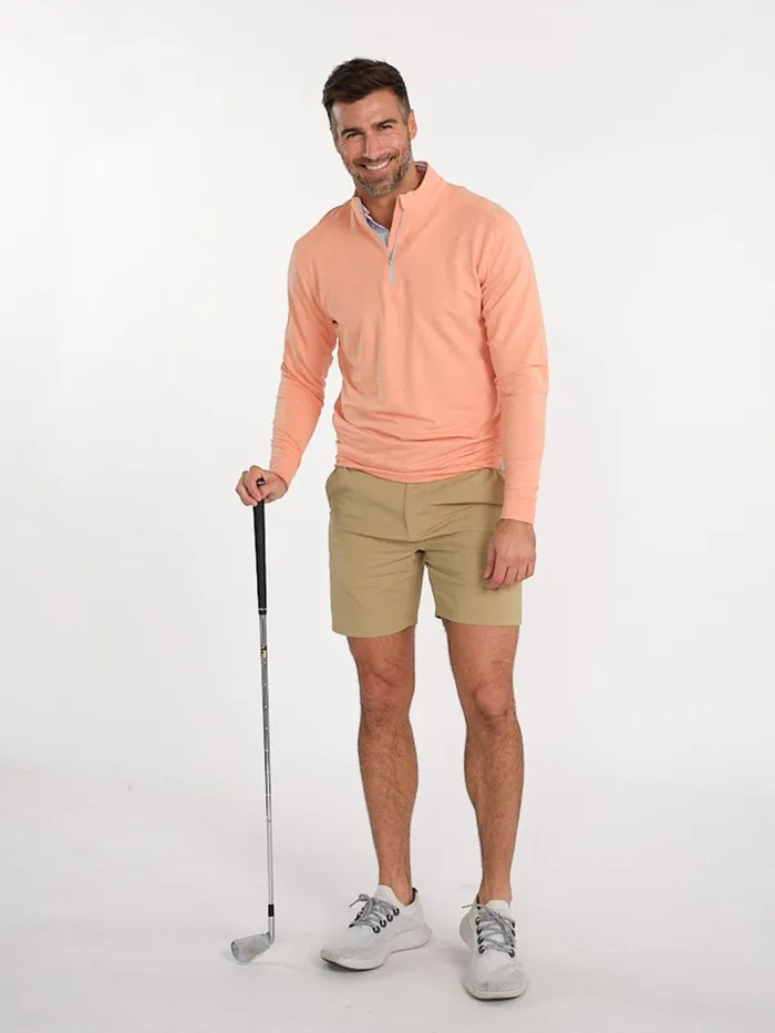 Men Cloud French Terry Quarter Zip Tasc Performance Quarter Zips