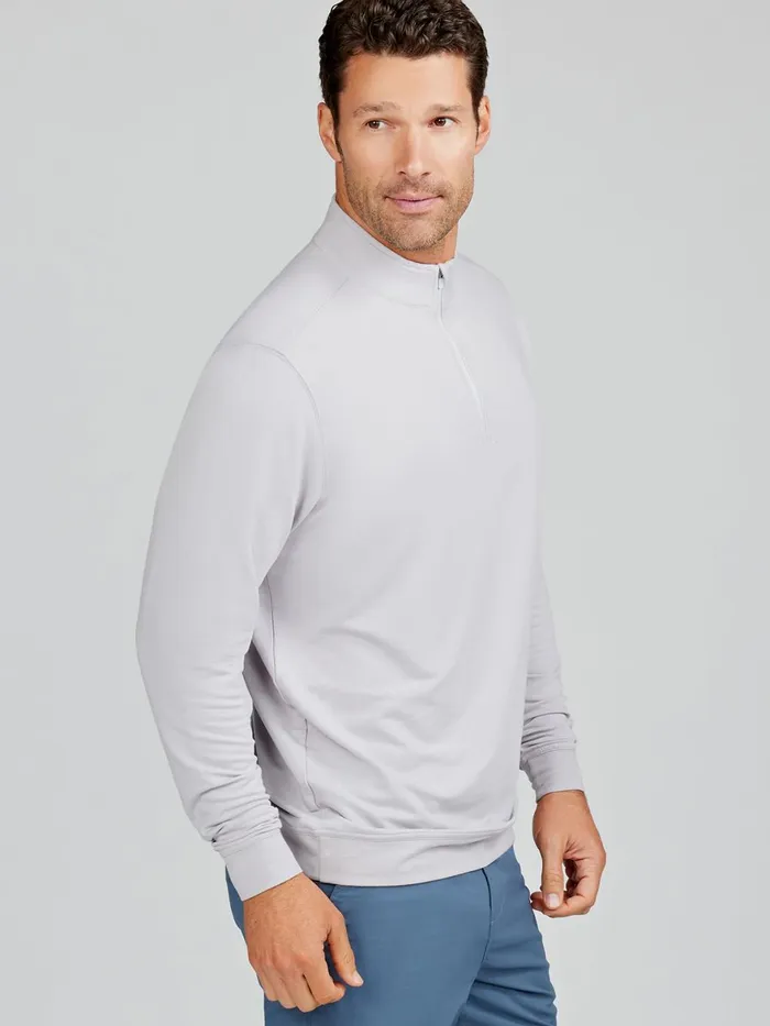 Men Cloud French Terry Quarter Zip Tasc Performance Quarter Zips