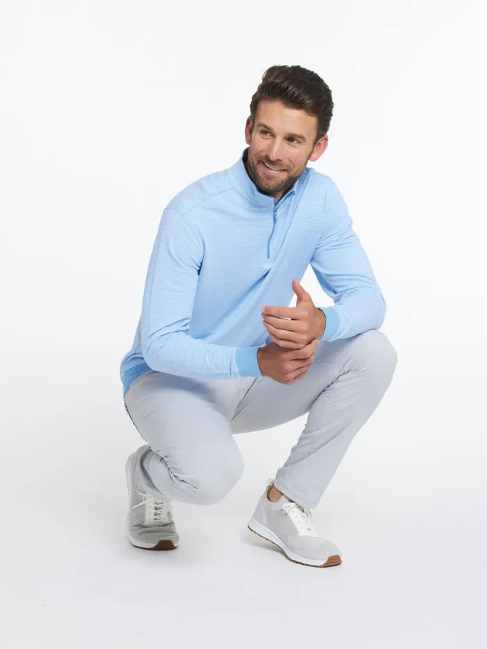 Men Cloud French Terry Quarter Zip Tasc Performance Quarter Zips
