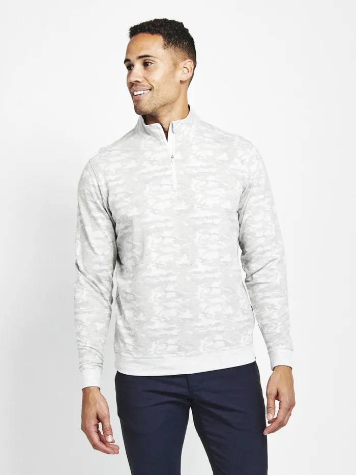 Men Cloud French Terry Quarter Zip Tasc Performance Quarter Zips