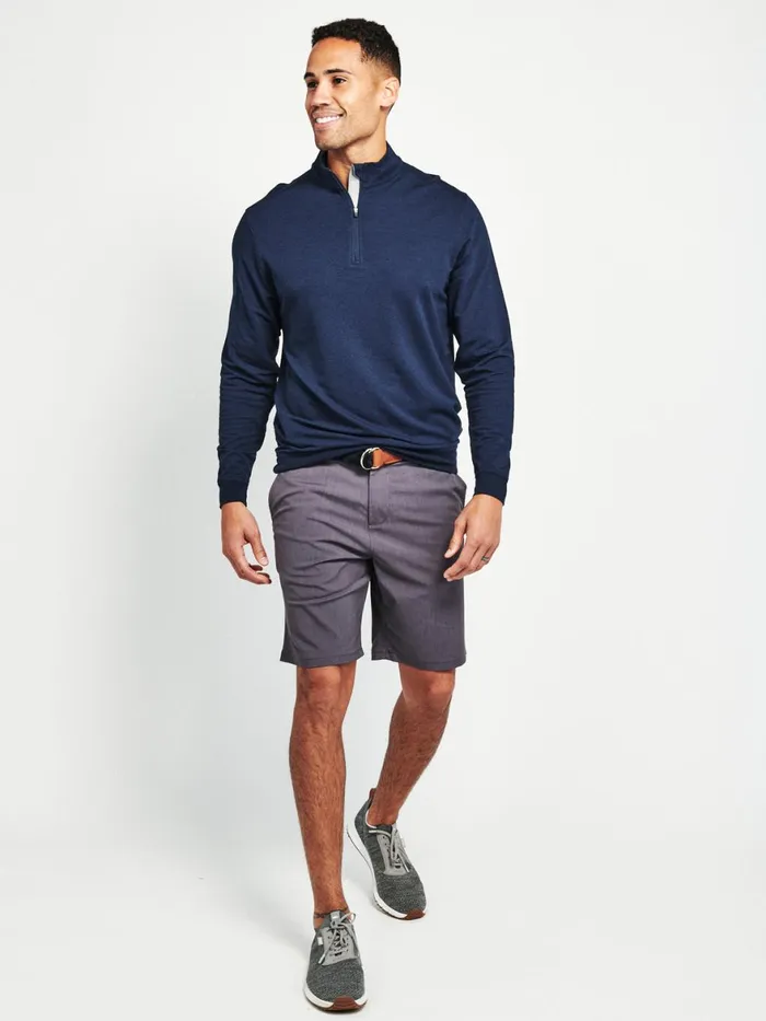 Men Cloud French Terry Quarter Zip Tasc Performance Quarter Zips