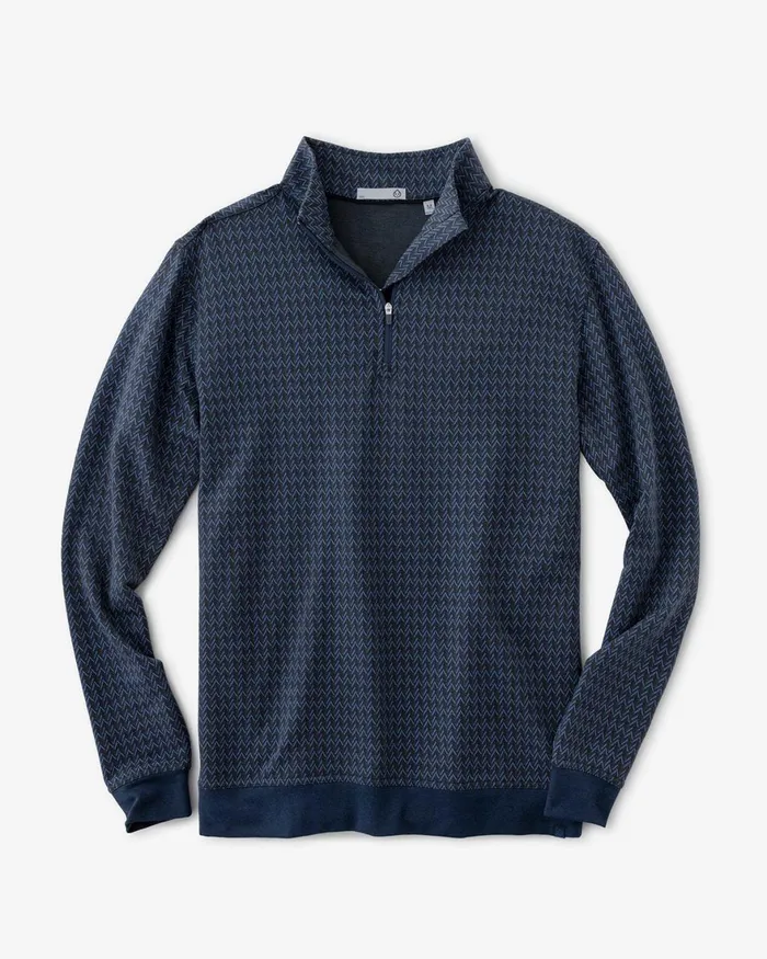 Men Cloud French Terry Quarter Zip Tasc Performance Quarter Zips