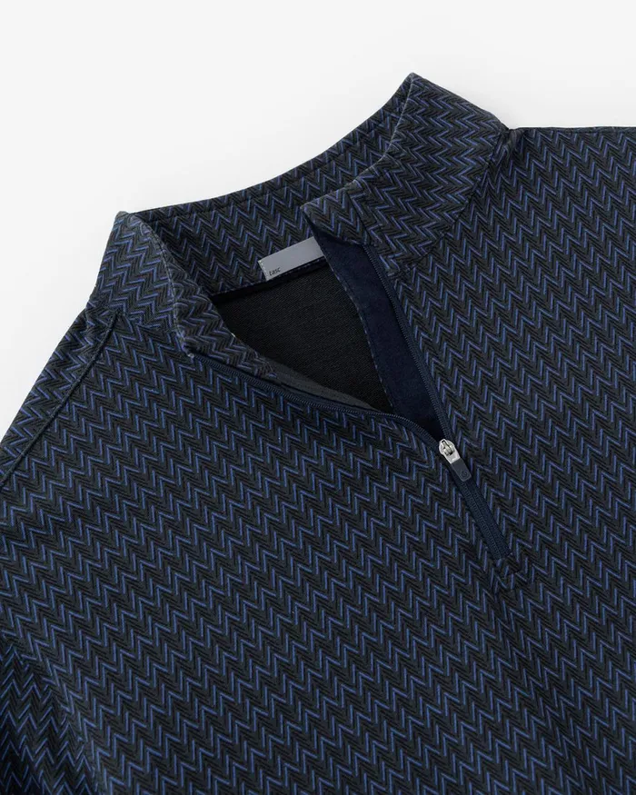 Men Cloud French Terry Quarter Zip Tasc Performance Quarter Zips