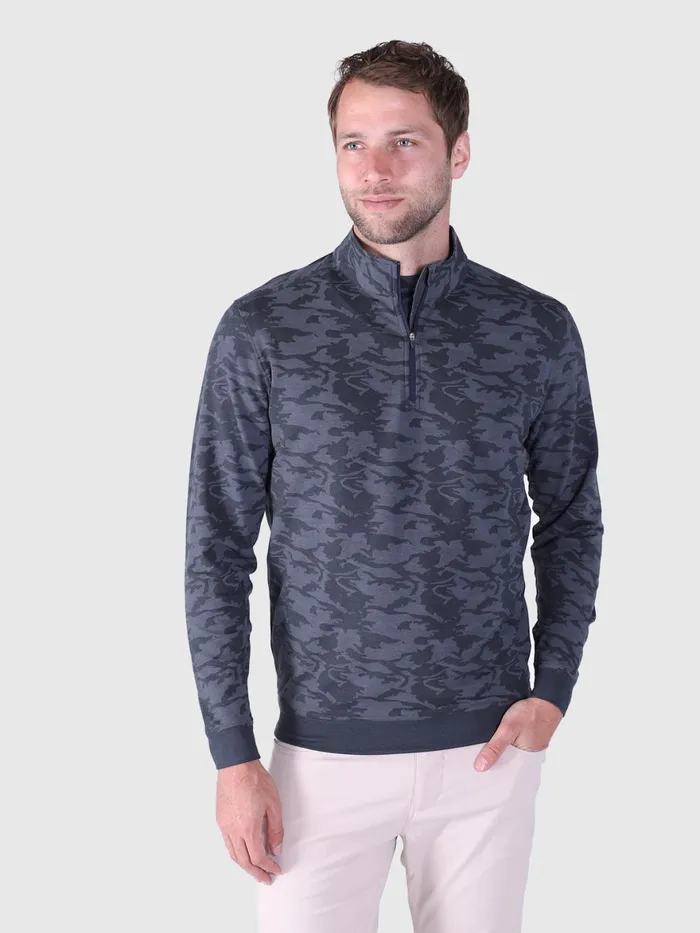Men Cloud French Terry Quarter Zip Tasc Performance Quarter Zips