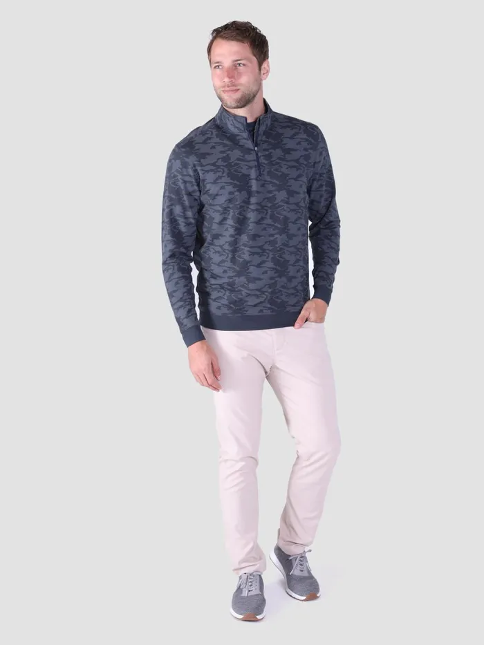 Men Cloud French Terry Quarter Zip Tasc Performance Quarter Zips