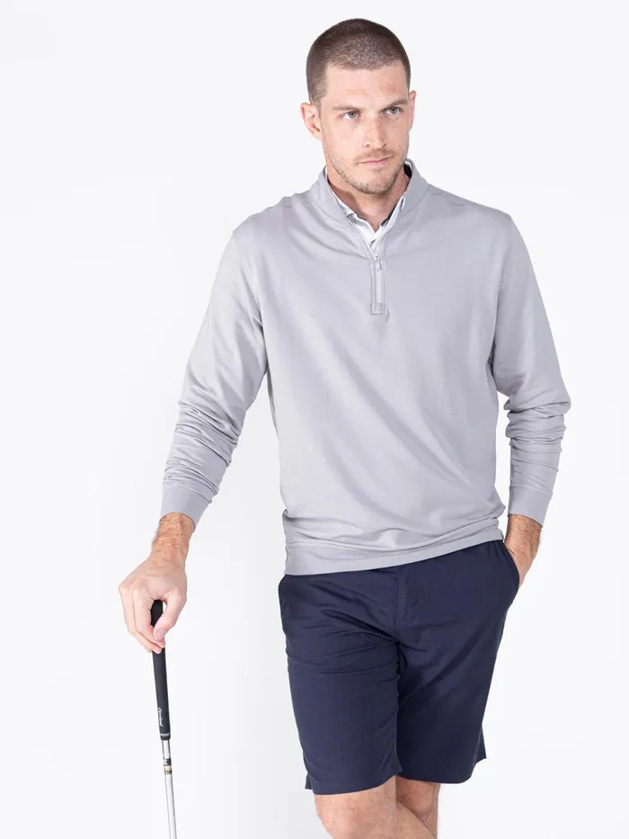 Men Cloud French Terry Quarter Zip Tasc Performance Quarter Zips