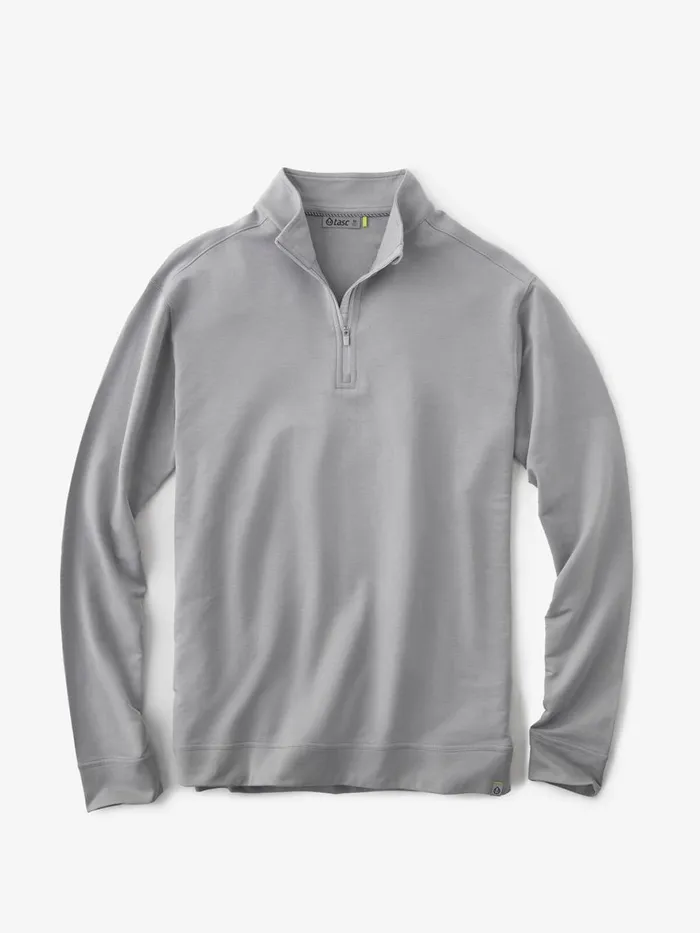 Men Cloud French Terry Quarter Zip Tasc Performance Quarter Zips
