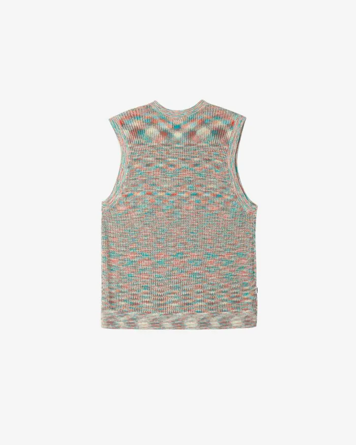 Men CLYNTON SWEATER VEST Multi OBEY Clothing SWEATERS
