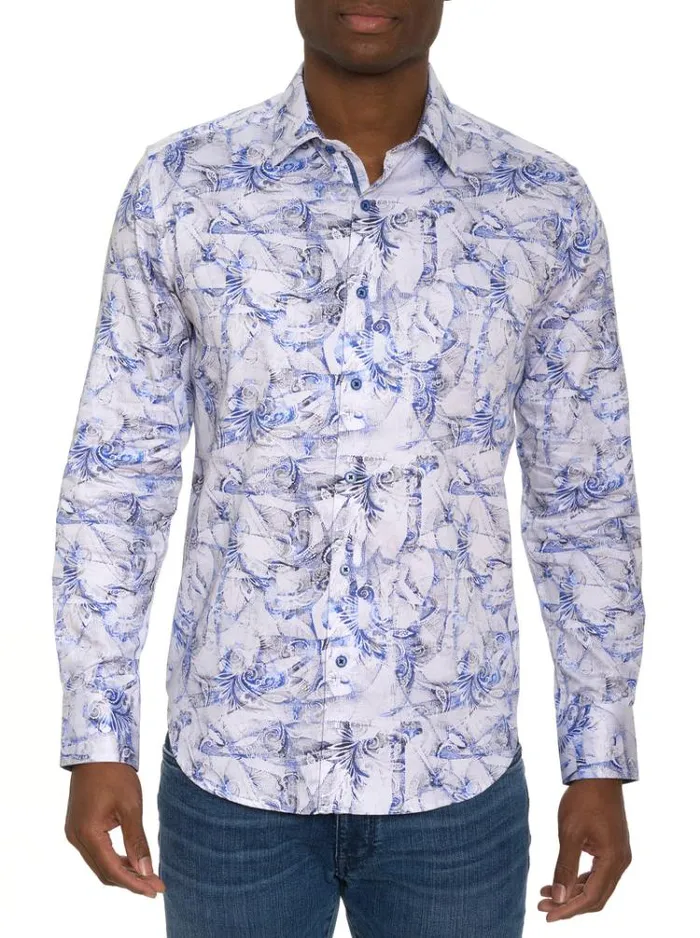 Men DIMARO LONG SLEEVE BUTTON DOWN SHIRT Multi Robert Graham Button Down Shirts
