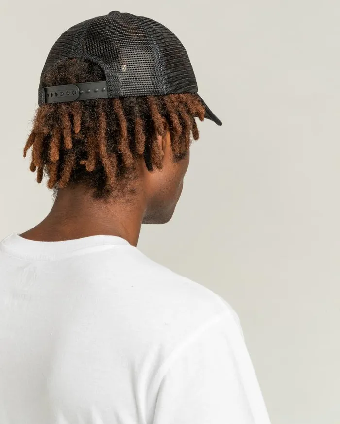Men Element Hats and Beanies Icon Mesh Trucker Hat All Black Men Element Hats and Beanies Icon Mesh Trucker Hat All Black