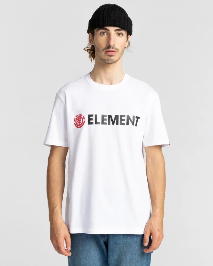 Men Element TShirts Blazin039 Short Sleeve TShirt Optic White Men Element TShirts Blazin039 Short Sleeve TShirt Optic White