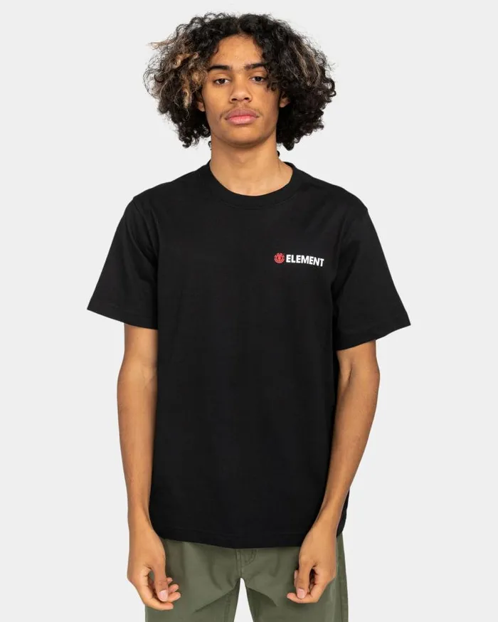 Men Element TShirts Blazin TShirt Flint Black Men Element TShirts Blazin TShirt Flint Black