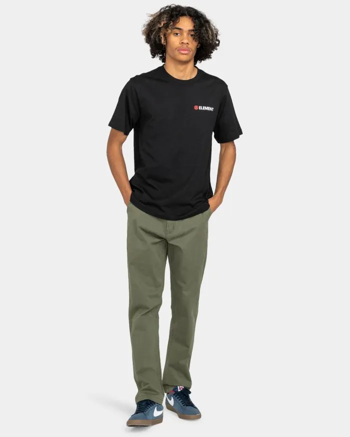Men Element TShirts Blazin TShirt Flint Black Men Element TShirts Blazin TShirt Flint Black