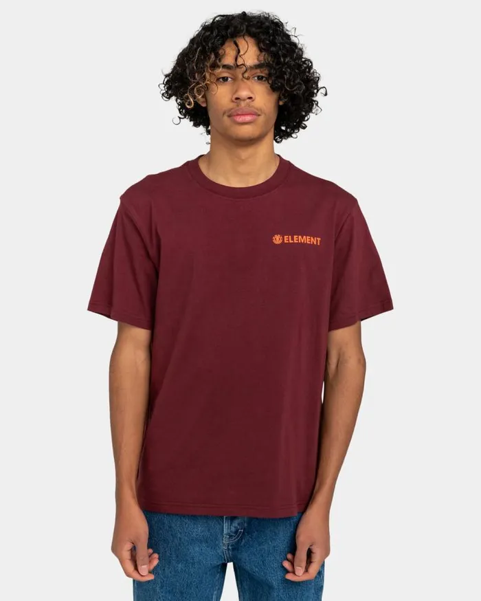 Men Element TShirts Blazin TShirt Tawny Port Men Element TShirts Blazin TShirt Tawny Port